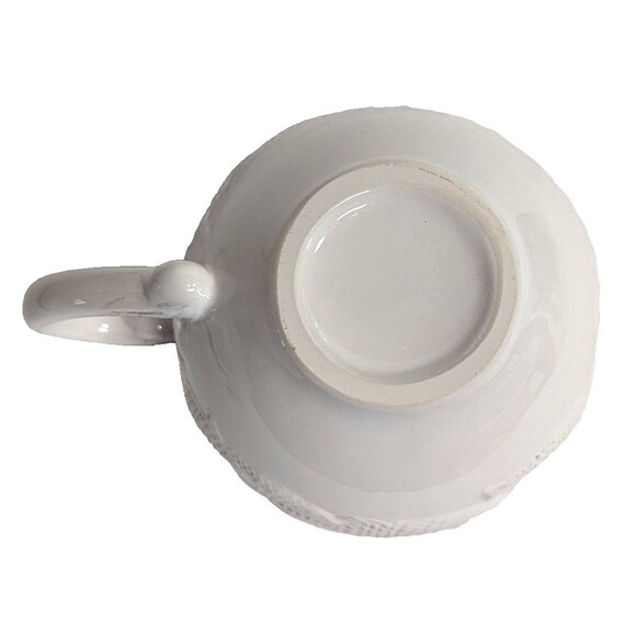 burton+Burton Mariner Bay Ceramic Teacup & Saucer Gift Set Fish Rustic Boxed - Picture 9 of 9